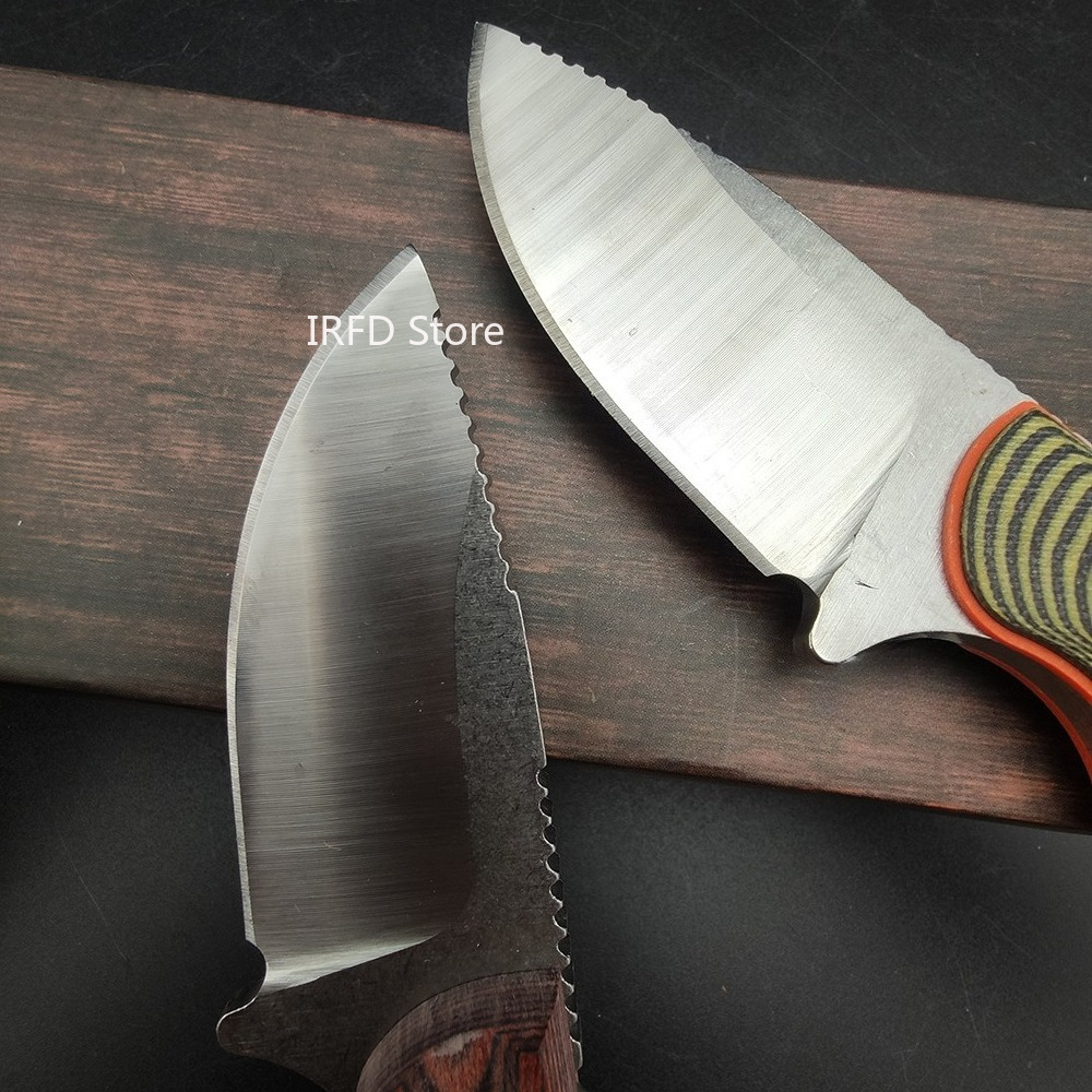 Camping Cooking Knife With Sheath - سكين جانجل أدفنتشر بي إم هيدن