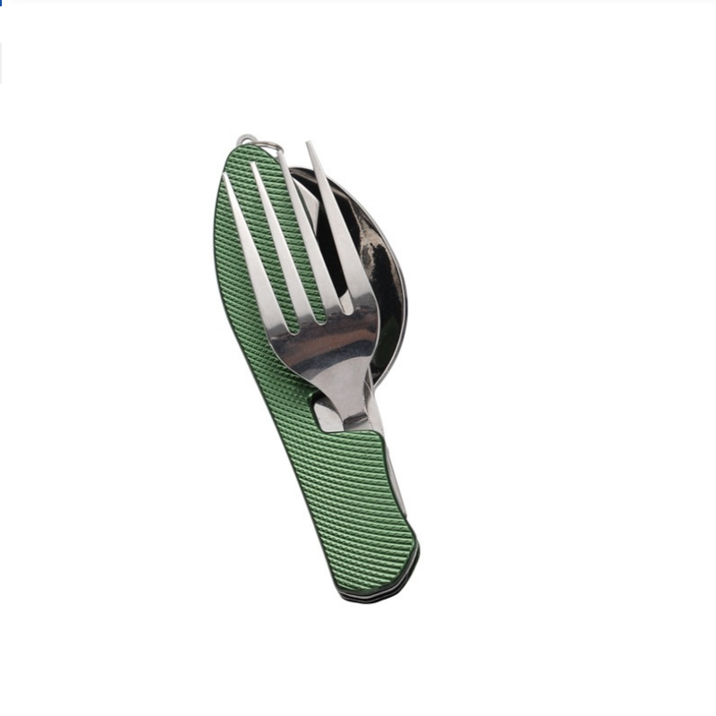 Camping Cooking Knife Set - طقم أدوات مائدة قابل للطي من