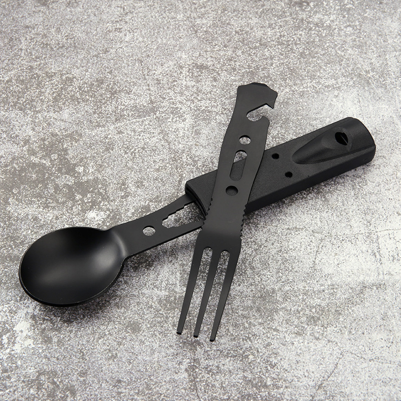 طقم أدوات طعام للتخييم من الفو - مراجعة Camping Cooking Knife Set وسعره