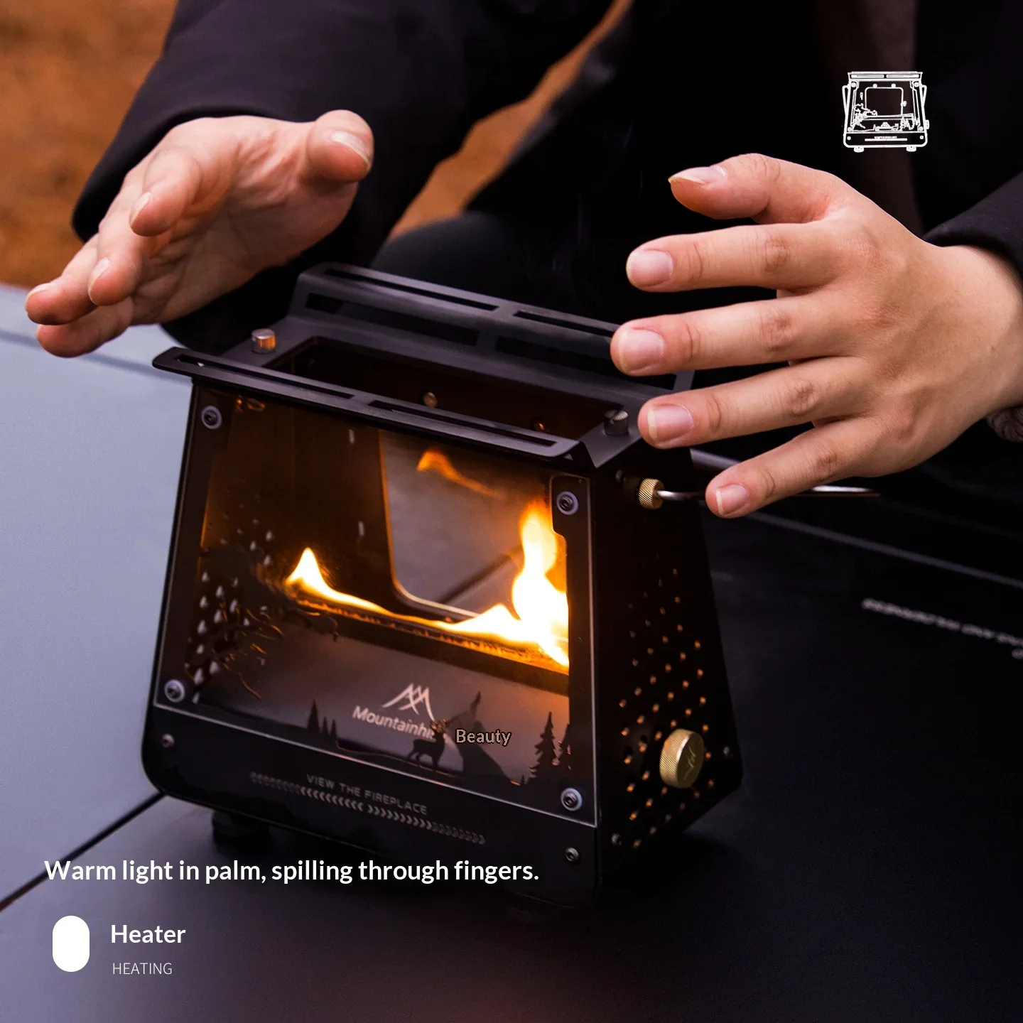 موقد زيت محمول للاستخدام الخار - مراجعة Camping Cooking Open Fire وسعره