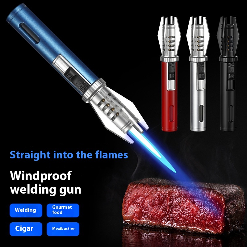 ولاعة معدنية مقاومة للرياح بله - مراجعة Camping Cooking Flame وسعره