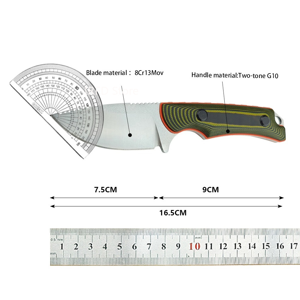 سكين جانجل أدفنتشر بي إم هيدن  - مراجعة Camping Cooking Knife With Sheath وسعره