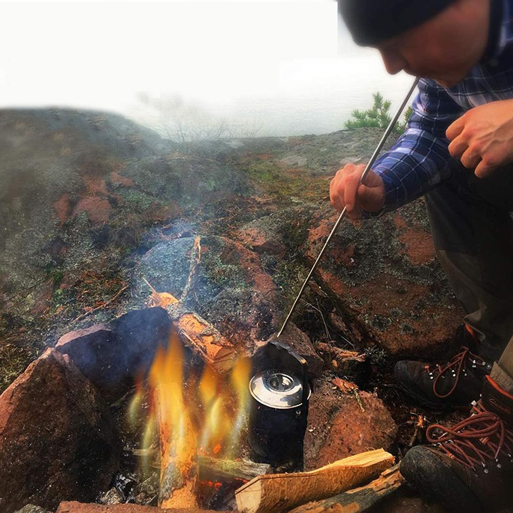 أنبوب نفخ النار للطهي في الهوا - مراجعة Camping Cooking Survival وسعره