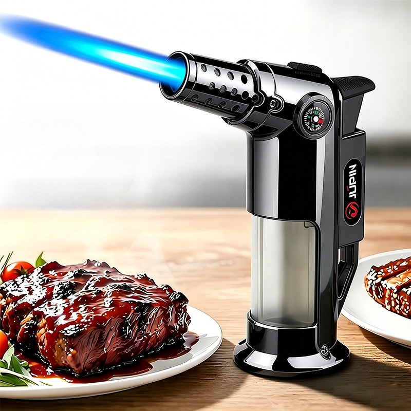 ولاعة شعلة نفاثة قابلة لإعادة  - مراجعة Camping Cooking Flame وسعره