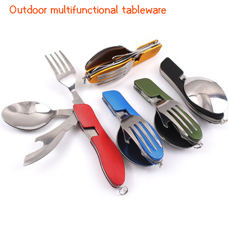 الفولاذ المقاوم للصدأ أدوات ال - مراجعة Camping Cooking Knife Set وسعره