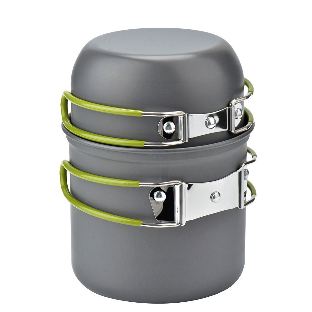طقم أواني طهي للتخييم مع موقد  - مراجعة Camping Cooking Knife Set وسعره