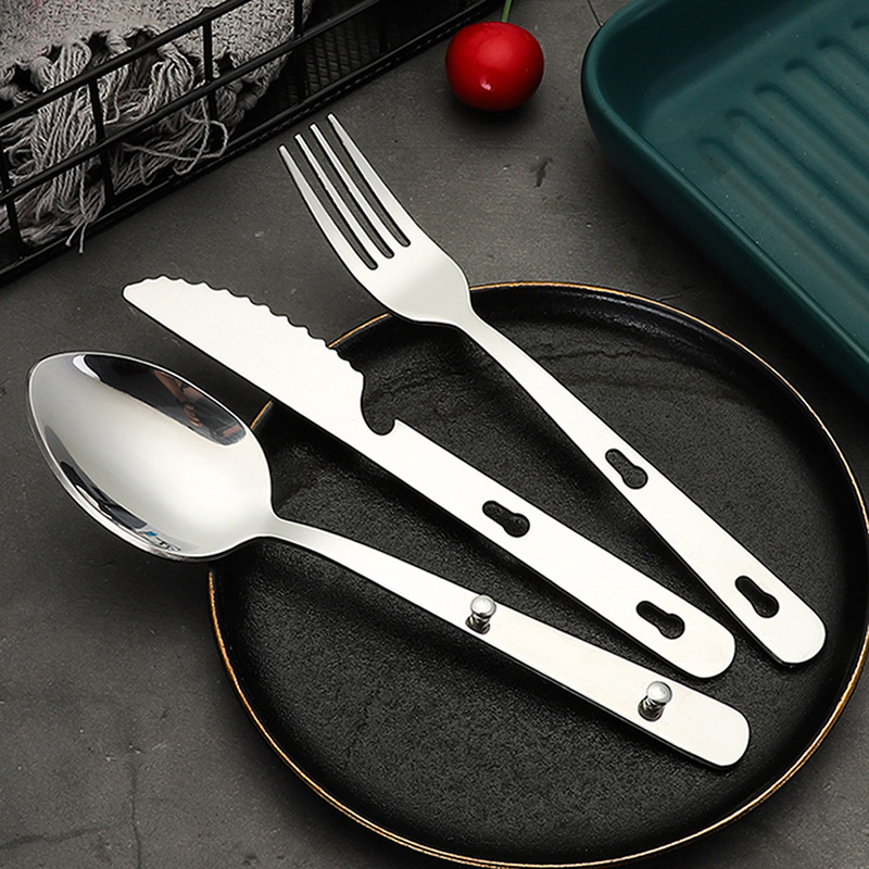 3 قطعة/المجموعة المحمولة أدوات - مراجعة Camping Cooking Knife Set وسعره