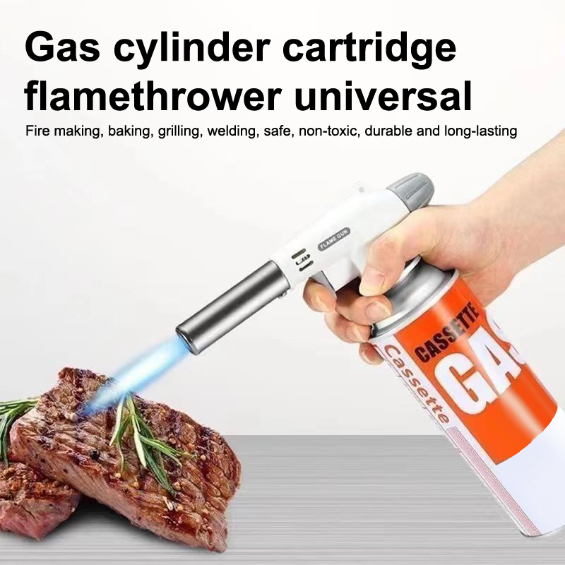 ولاعة محمولة تعمل بالبوتان ذات - مراجعة Camping Cooking Flame وسعره
