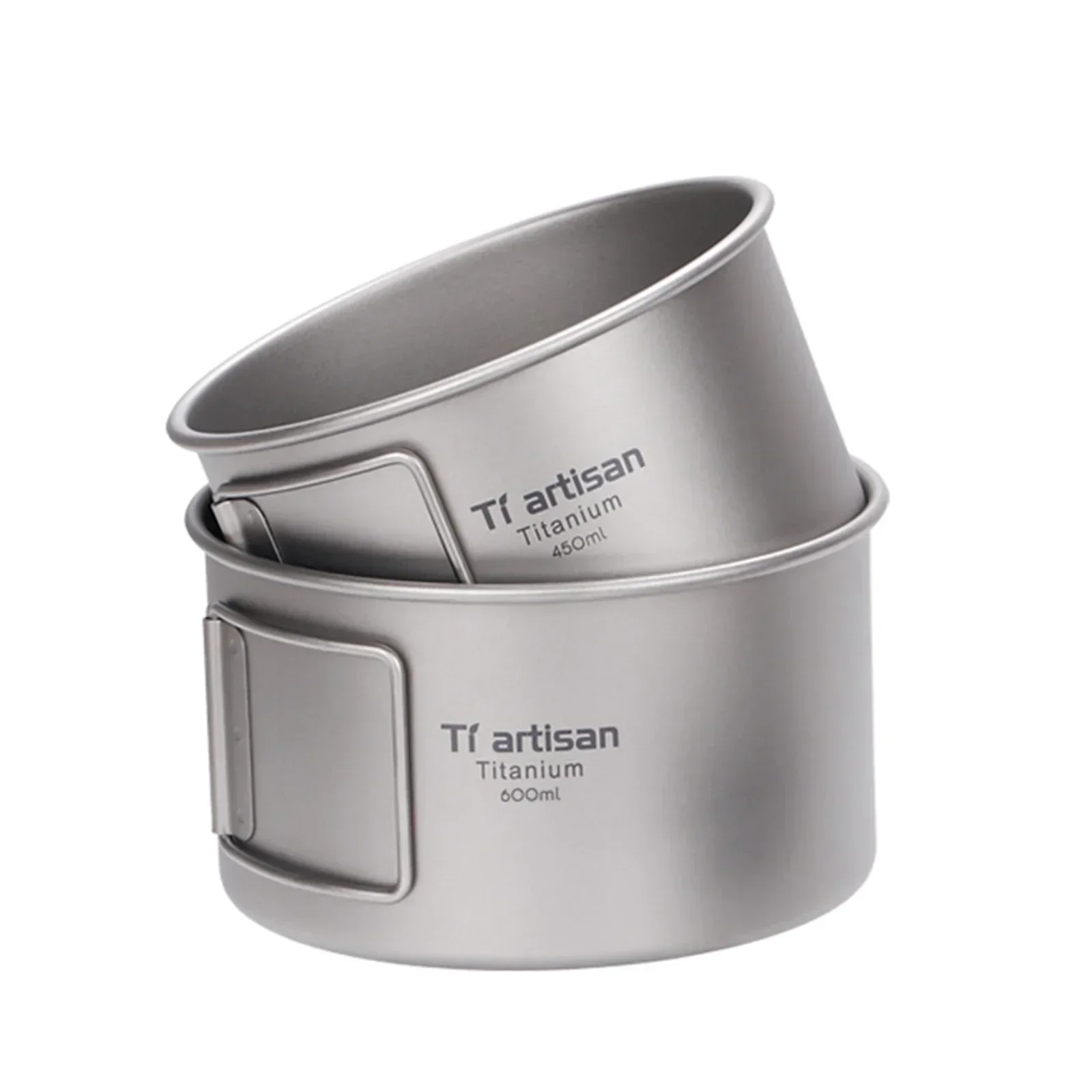 وعاء التيتانيوم مع مقبض قابل ل - مراجعة Camping Cooking Pot With Lid وسعره