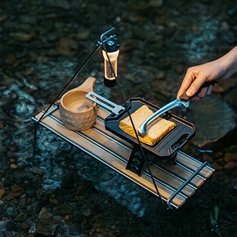 مقلاة شواء خارجية صغيرة من COO - مراجعة Camping Cooking Survival وسعره