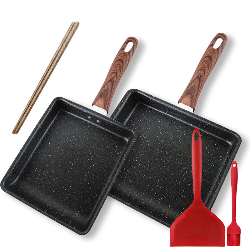 مقلاة أومليت يابانية غير لاصقة - مراجعة Camping Cooking Without Gas وسعره
