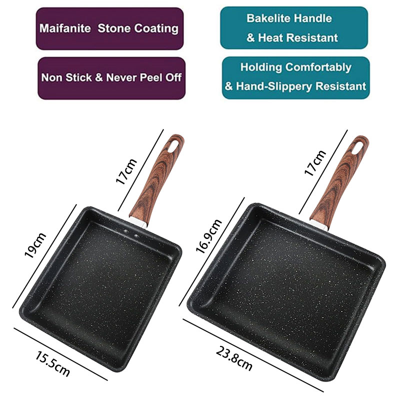 مقلاة أومليت يابانية غير لاصقة - مراجعة Camping Cooking Without Gas وسعره